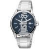 Just Cavalli heren horloge JC1G082M0065 polshorloge - 10 ATM - datum - stalen armband