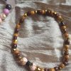 Kleurige jade met Chalcedoon en Rozenkwarts en gratis armbandje - Afbeelding 4
