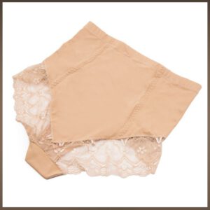 Mooi Corrigerende slip van lycra in TAN, Maat XL