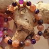 Armband van Carneool en agaat - Afbeelding 2