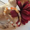 Edelsteen armband van Citrien en Carneool