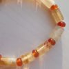Edelsteen armband van Citrien en Carneool - Afbeelding 3