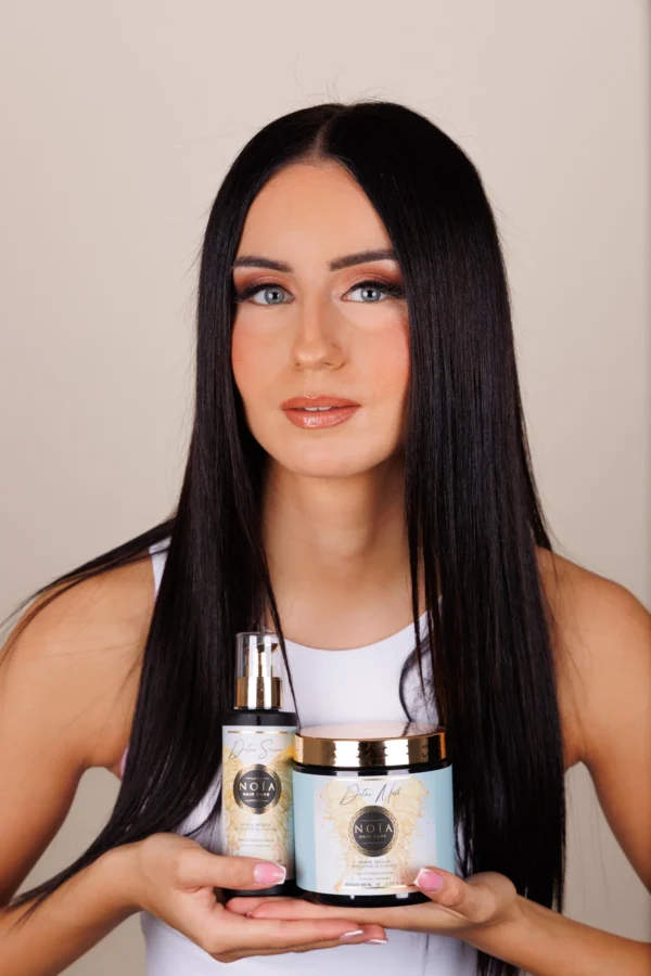 Noia luxe professionele haar masker met  - Zwart komijn  Olie en dode zee Modder 500ML - Afbeelding 3