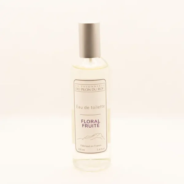 Biologische Eau de toilette Floral fruité - gemaakt in Frankrijk - jasmijn en iris geur - romantiek - charme 100ml - Afbeelding 2