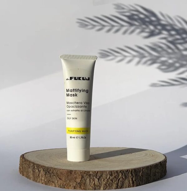 Dr Fukuj Matterend gezichtsmasker met citroen extract voor vette huid - Elimineert onzuiverheden 50ml