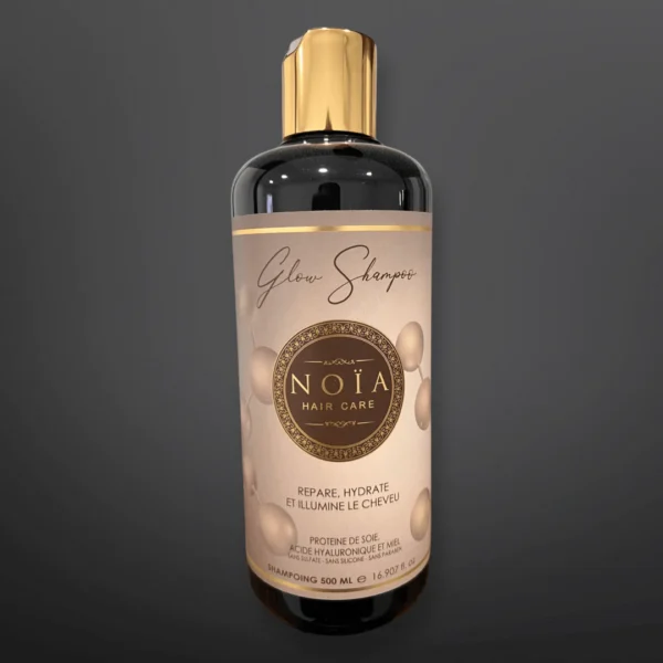 Noïa Luxe Professionele GLANS Shampoo - Zijdeproteïne, Hyaluronzuur & Honing 500ml