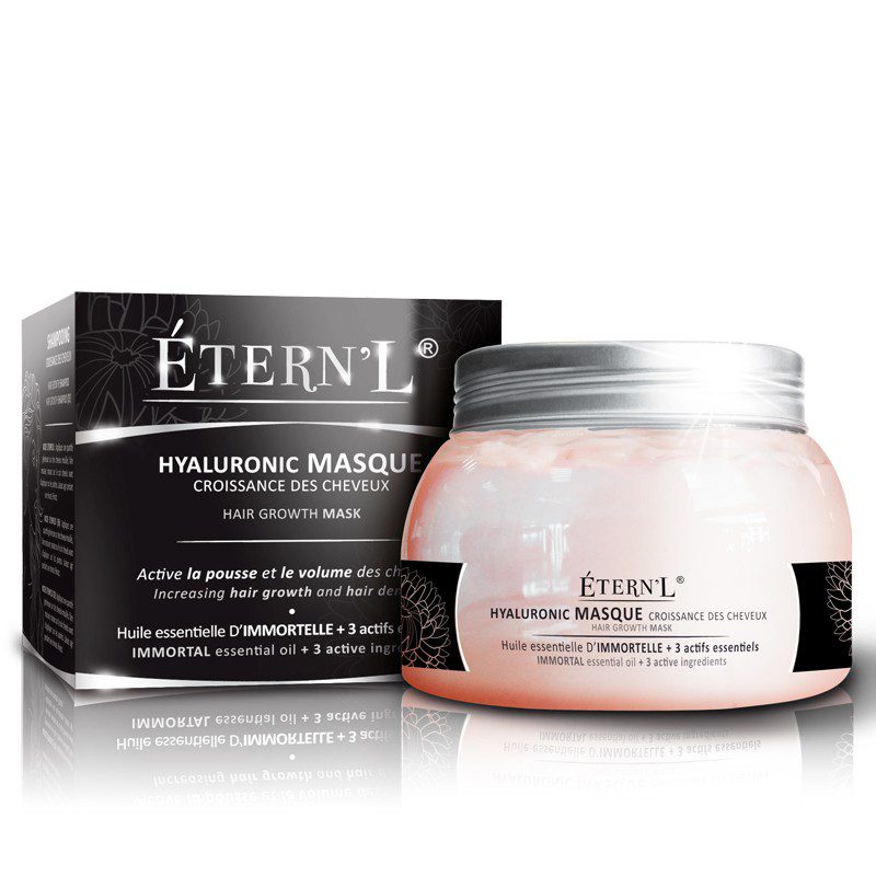 ÉTERN'L Professionele Franse haar masker tegen haar uitval - haar verlies - hyaluronzuur - PEPSOBIOL - 300ml
