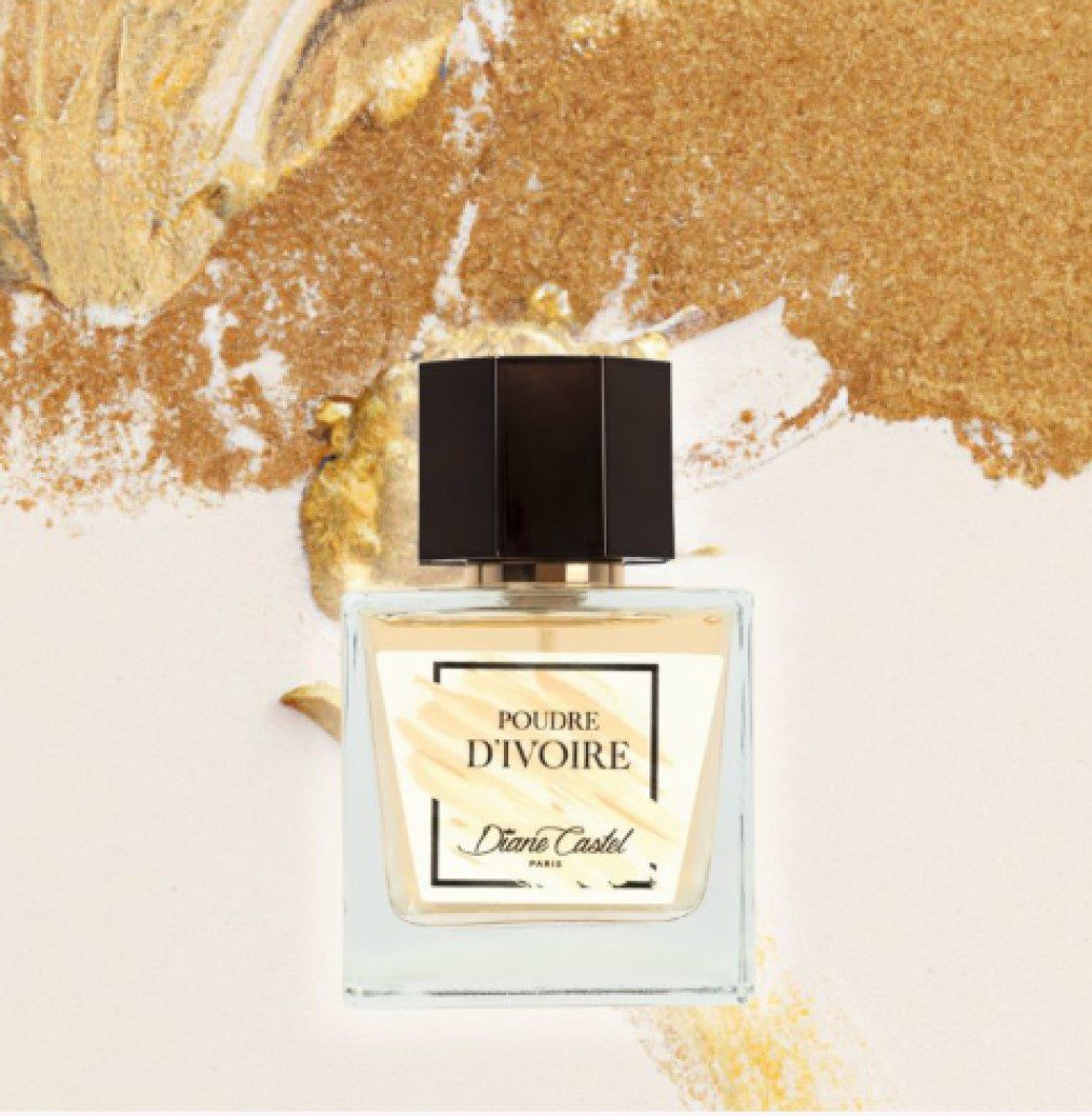 Franse unisex Eau De Parfum IVOOR POEDER - luchtig geur  - petitgraan- puurheid - sinas en bergamot 100ml