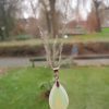 Ketting van staal en Opaal hanger - Afbeelding 2