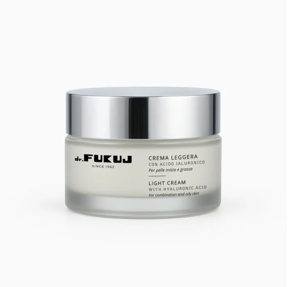 Italiaanse merk Lichte gezicht creme met hyauronzuur - Vitamine F - allantoïne - gecombineerde huid 50ml