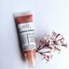 Biologische handgemaakte lipgloss KORAAL-ROZE kleur - kokos - cacao - zachte lippen - 15ml