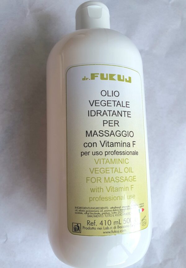 Dr Fukuj Professionele massage olie met vitaminen - langdurige massage - zachte en subtiele geur - 500ml - Afbeelding 2