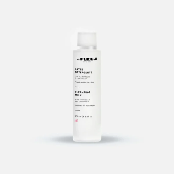 Italiaanse zachte reiniging gezicht melk - met Hamamelis en Kamille - meest gevoelige huid 250ml