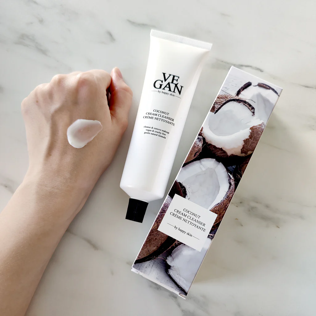 Luxe Kokos gezicht melk-creme reiniger - make-up verwijderaar - droge en gevoelige huid - aloe vera 125ml