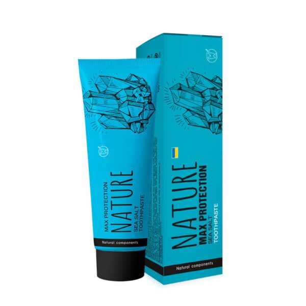 Natuurlijke Tandpasta met Fluoride Zeezout - Fluoride - beschermt tegen cariës 100ml