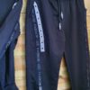 Sport pak voor dames met sporttop en lange broek - decoratie in ZWART kleur - maat 38/40 - Afbeelding 8