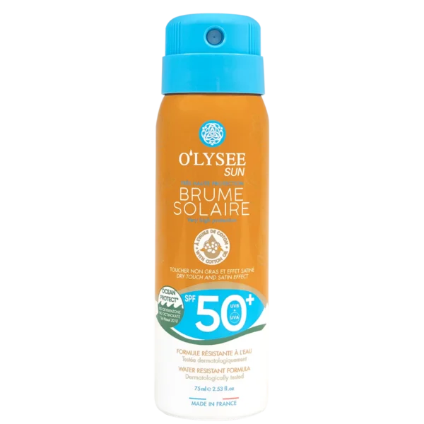 Biologische hydratatie hoge bescherming zonnemist SPF50 - UVA en UVB bescherming - waterbestendig 75ml - Afbeelding 2